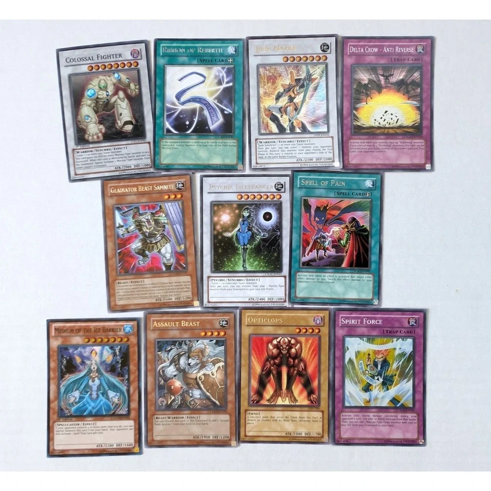 YuGiOh Card Lot 250+ Total Cards 61 Rares or Better Foil Ultra Super Secret LP